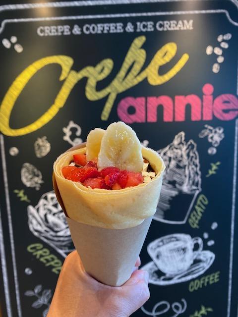 本日クレープ全品１００円引き！！