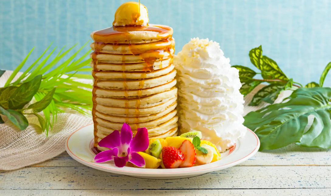 Eggs 'n Thingsのアニバーサリーパンケーキ