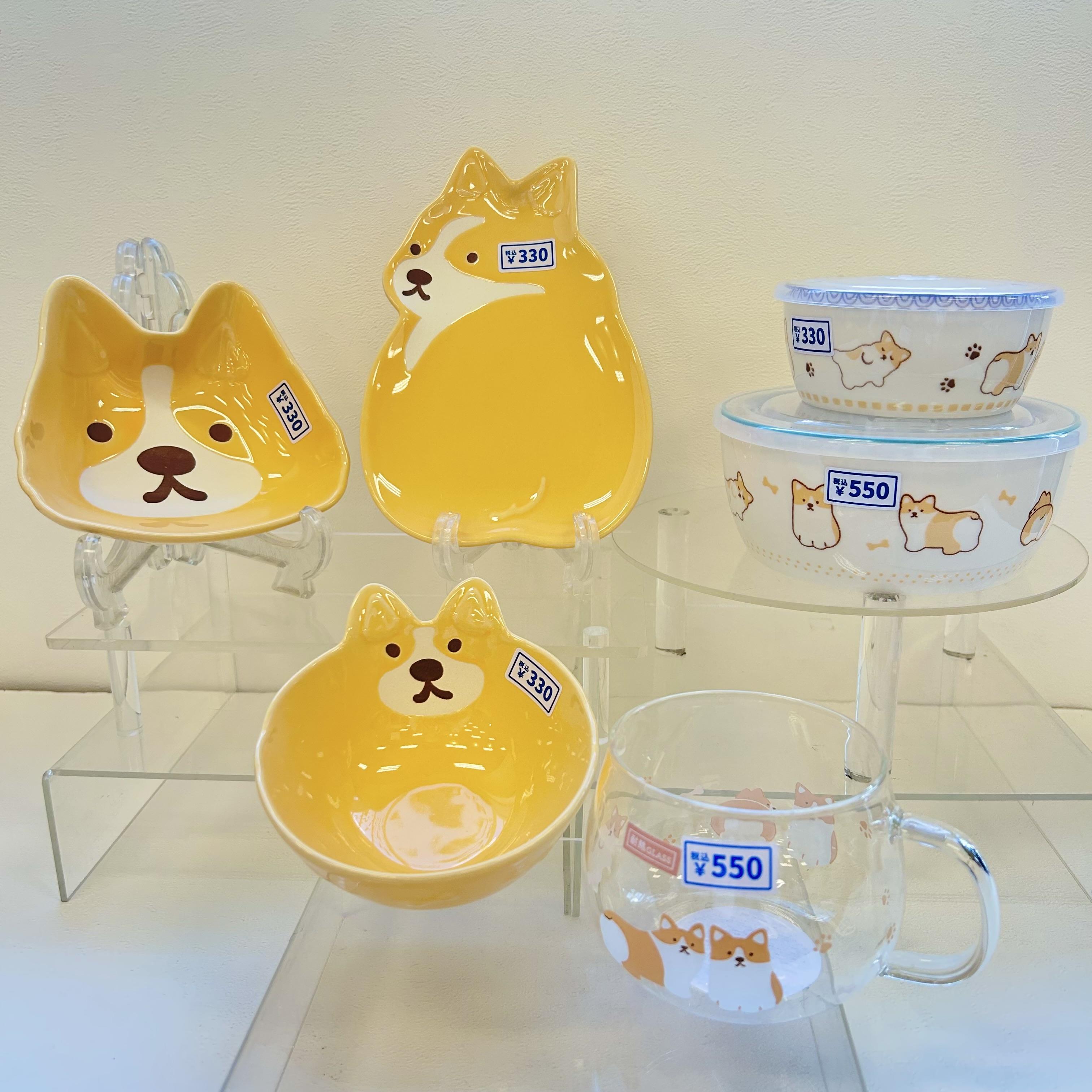 ころん可愛い姿に癒されるコーギーの食器やキッチン用品など入荷しました♡♡