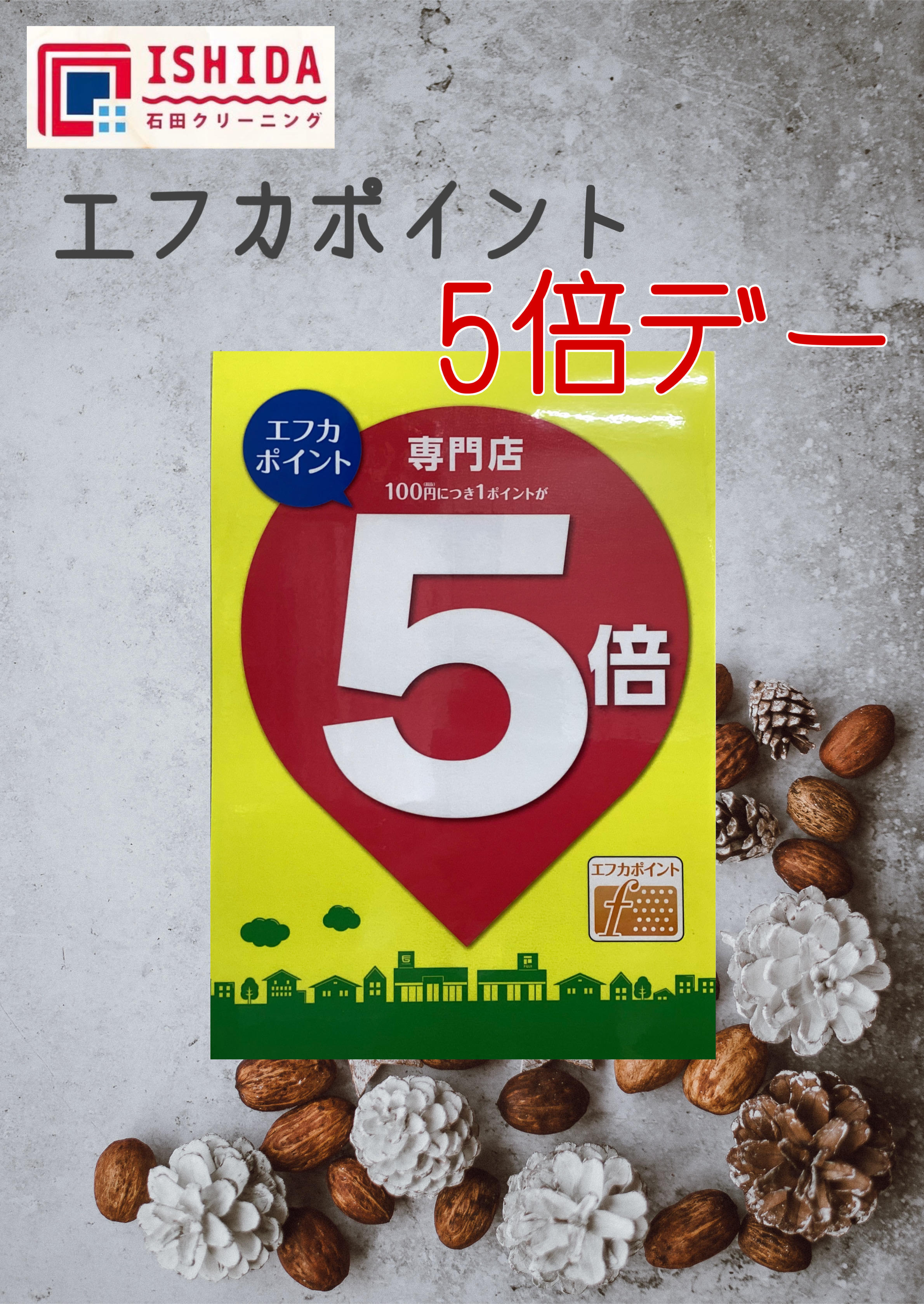 エフカポイント5倍♪