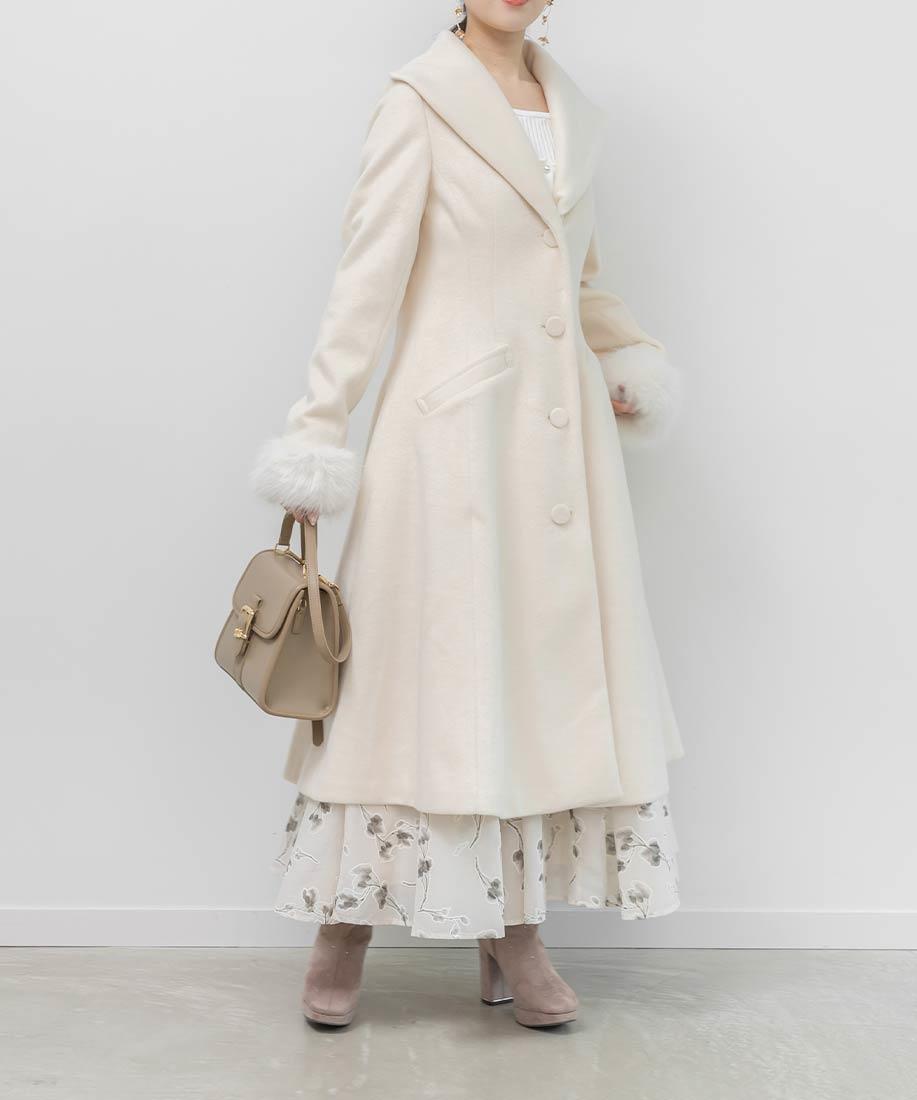 【NEW】2WAY ショールカラーロングコート