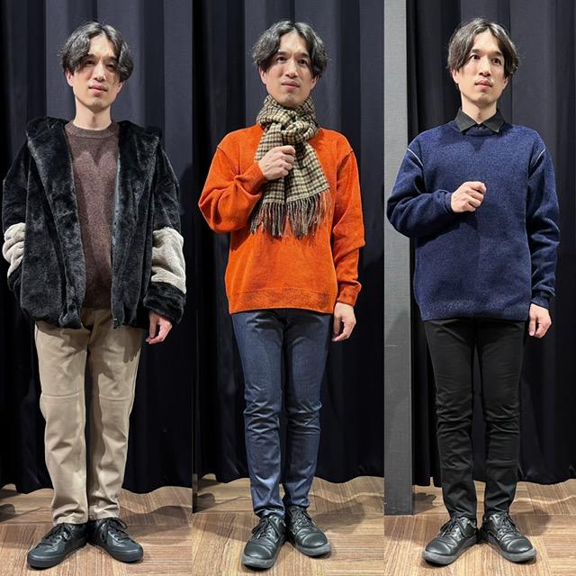 メンズにオススメニット☆クリスマスプレゼントにいかがですか？